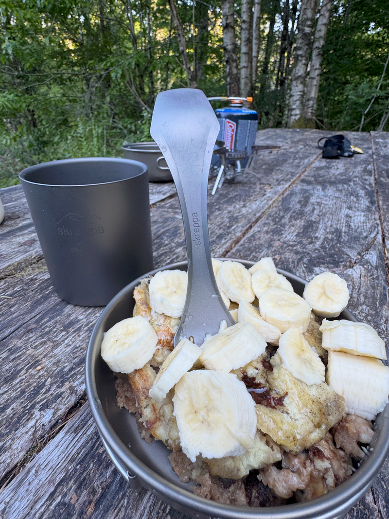 TrekTensil 3-in-1 Titanium Cutlery