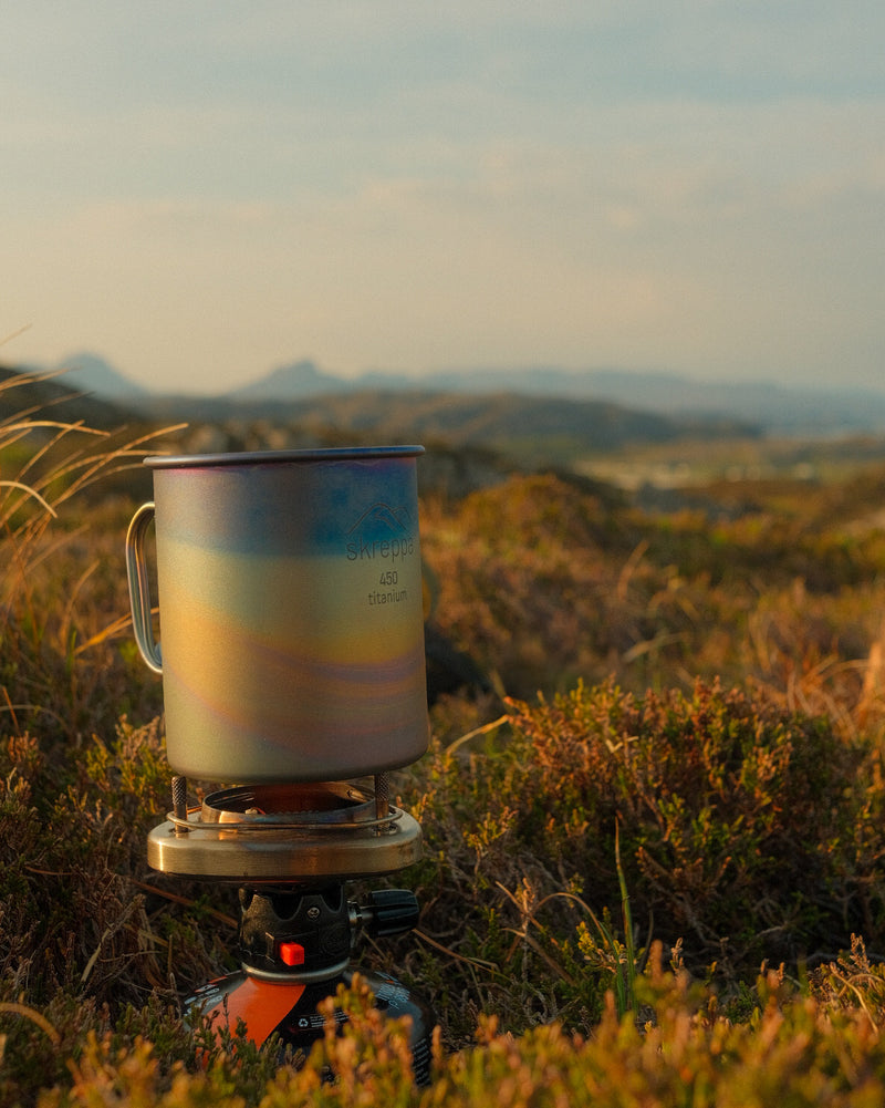 Single Wall Titanium Mug - 450ml - Skreppa