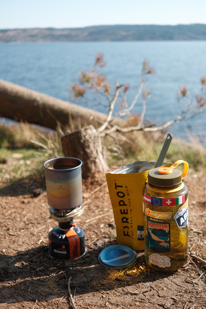 Single Wall Titanium Mug - 450ml - Skreppa