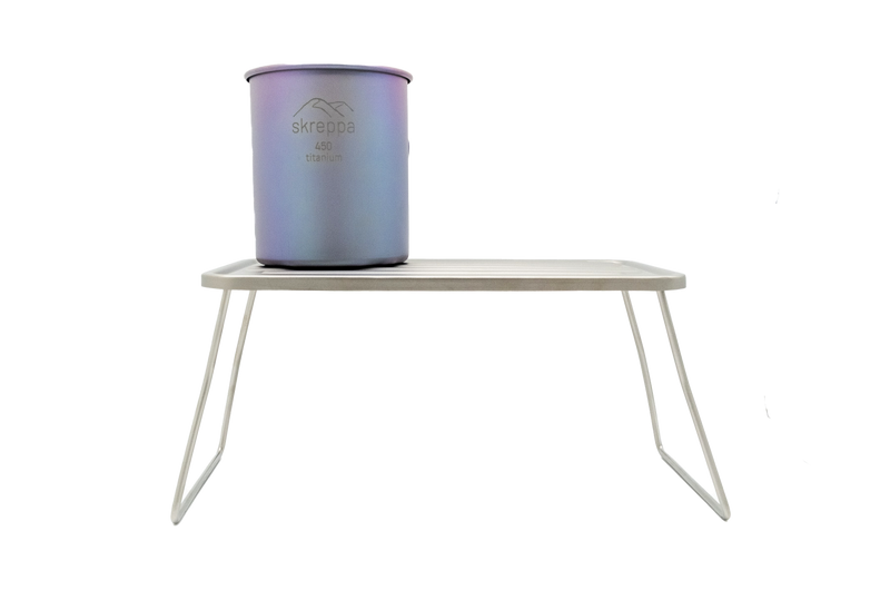 Titanium Camp Table - Small - Skreppa