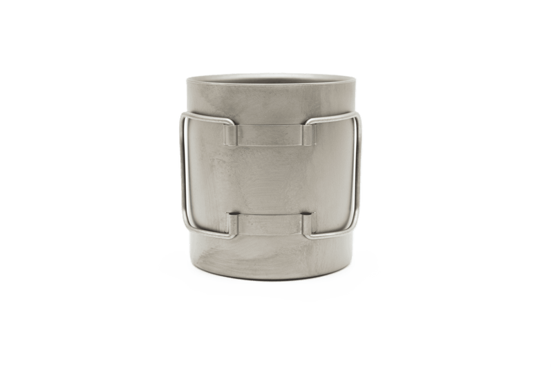 Titanium Double Single Wall Mug Cup Snow Peak Cookset Stove Frying Pan Lightweight Camping Hiking Climbing Cookware 