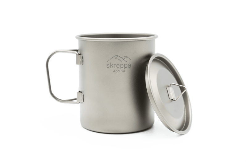 Titanium Single Double Wall Mug Cup Snow Peak Cookset Stove Frying Pan Lightweight Camping Hiking Climbing Cookware 