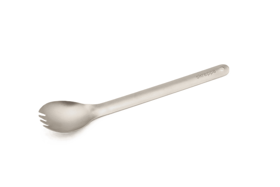 Titanium Spork Fork Spoon Knife Cutlery Mug Cup Snow Peak Cookset Stove Frying Pan Lightweight Camping Hiking Climbing Cookware 