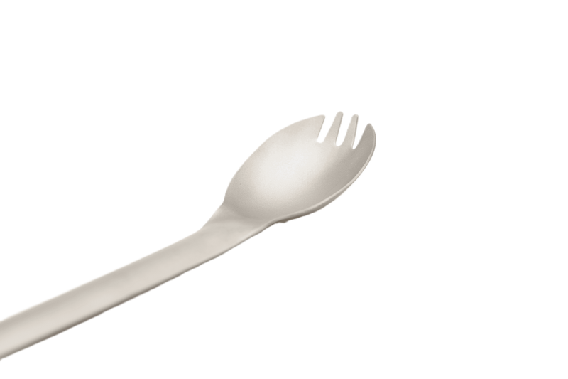 Long-Handle Titanium Spork - Skreppa