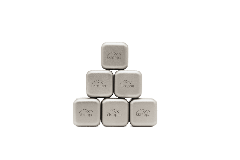 Titanium Ice Cube Set Frying Pan Fire Pit Tongs Shovell Digging Spade Spork Fork Knife Spoon Cutlery Single Double Wall Mug Cup Snow Peak Cookset Stove Frying Pan Lightweight Camping Hiking Climbing Cookware 