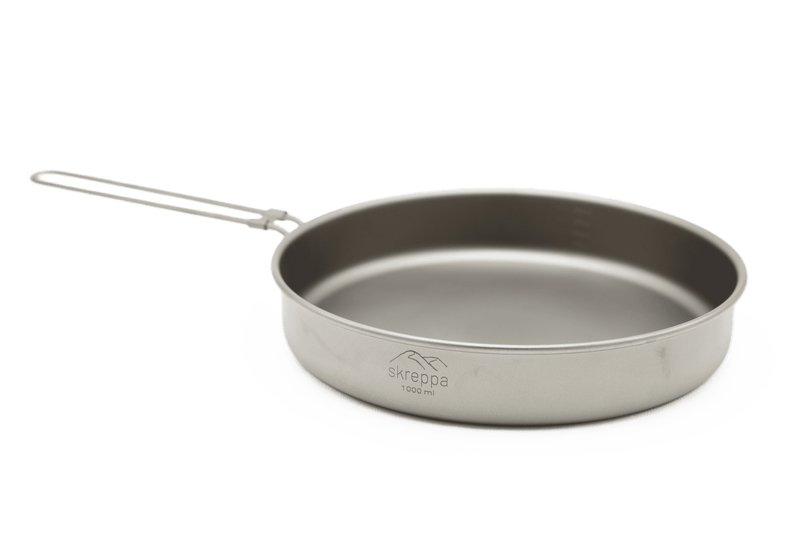 Titanium Frying Pan Fire Pit Tongs Shovell Digging Spade Spork Fork Knife Spoon Cutlery Single Double Wall Mug Cup Snow Peak Cookset Stove Frying Pan Lightweight Camping Hiking Climbing Cookware 