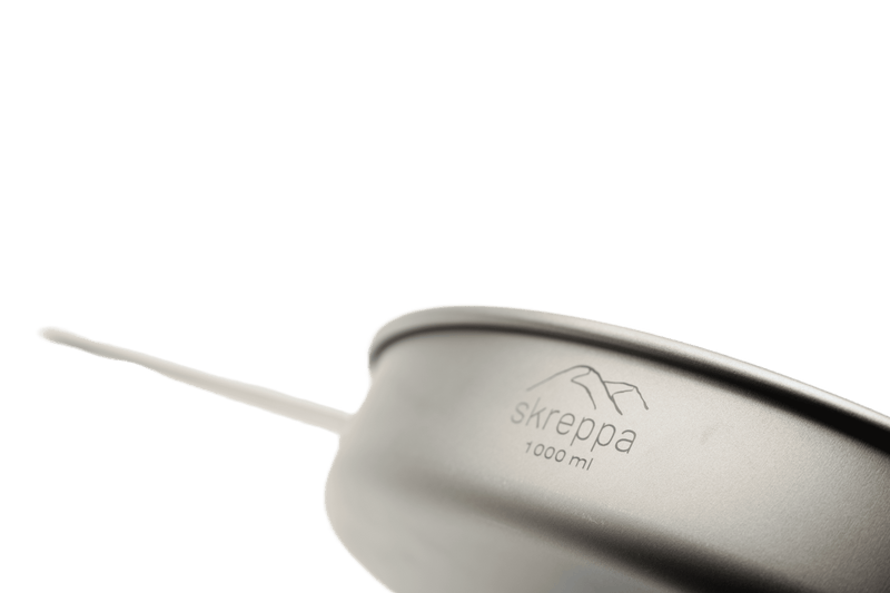 Titanium Frying Pan Fire Pit Tongs Shovell Digging Spade Spork Fork Knife Spoon Cutlery Single Double Wall Mug Cup Snow Peak Cookset Stove Frying Pan Lightweight Camping Hiking Climbing Cookware 