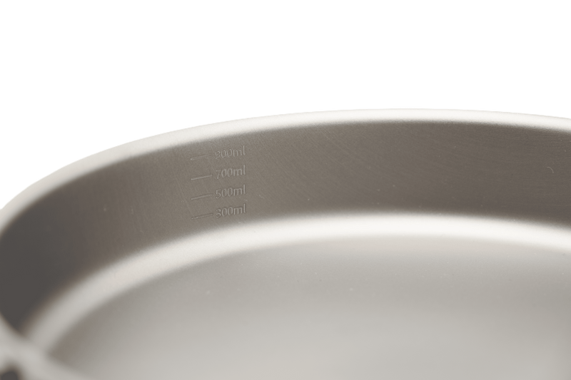 Titanium Frying Pan Fire Pit Tongs Shovell Digging Spade Spork Fork Knife Spoon Cutlery Single Double Wall Mug Cup Snow Peak Cookset Stove Frying Pan Lightweight Camping Hiking Climbing Cookware 