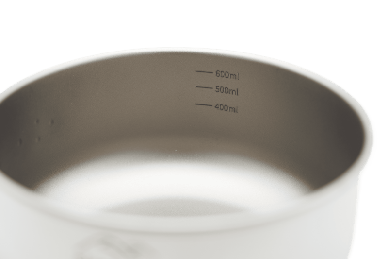 3 Piece Titanium Cookset Stove Frying Pan Lightweight Camping Hiking Climbing Cookware 