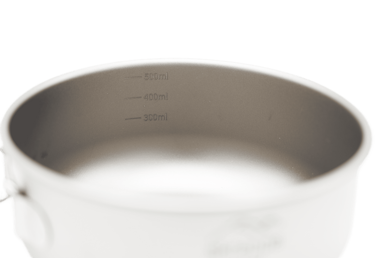 3 Piece Titanium Cookset Stove Frying Pan Lightweight Camping Hiking Climbing Cookware 