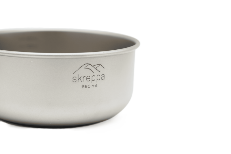3 Piece Titanium Cookset - Skreppa
