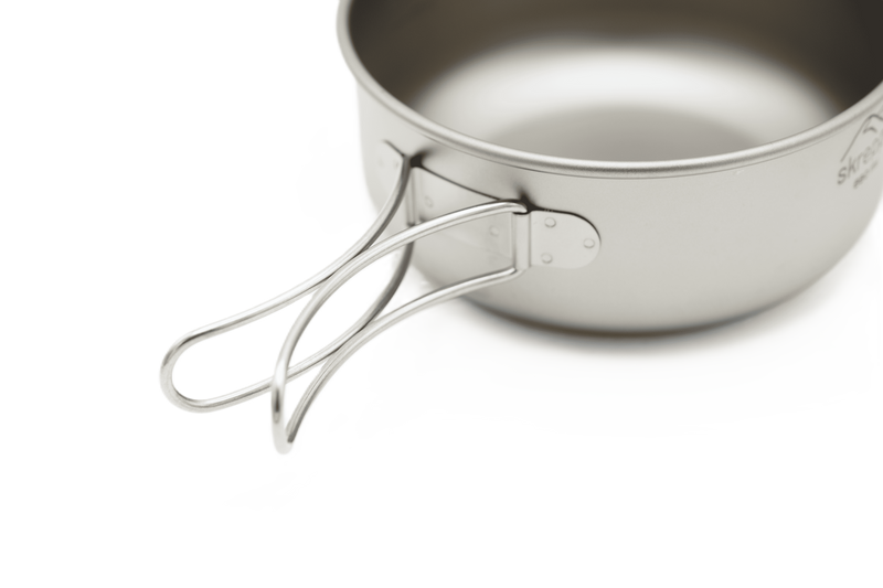 3 Piece Titanium Cookset - Skreppa