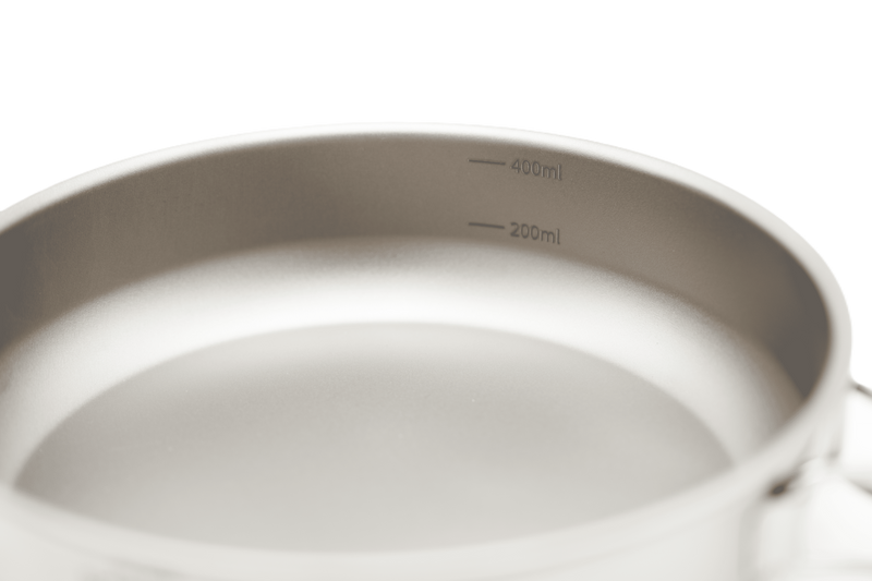 3 Piece Titanium Cookset - Skreppa