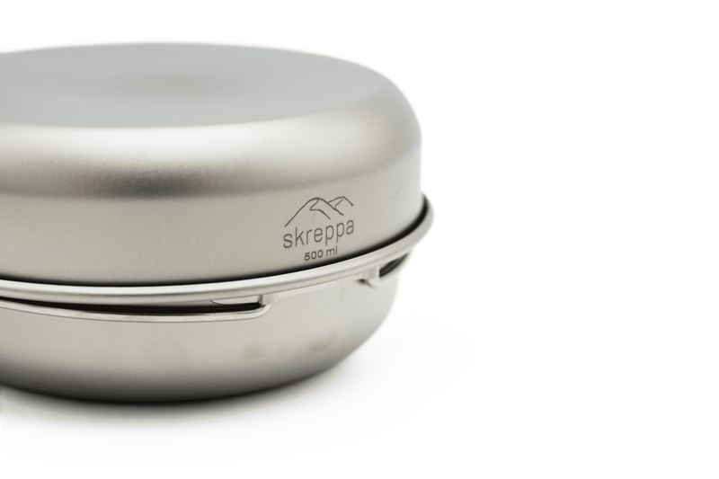 3 Piece Titanium Cookset - Skreppa