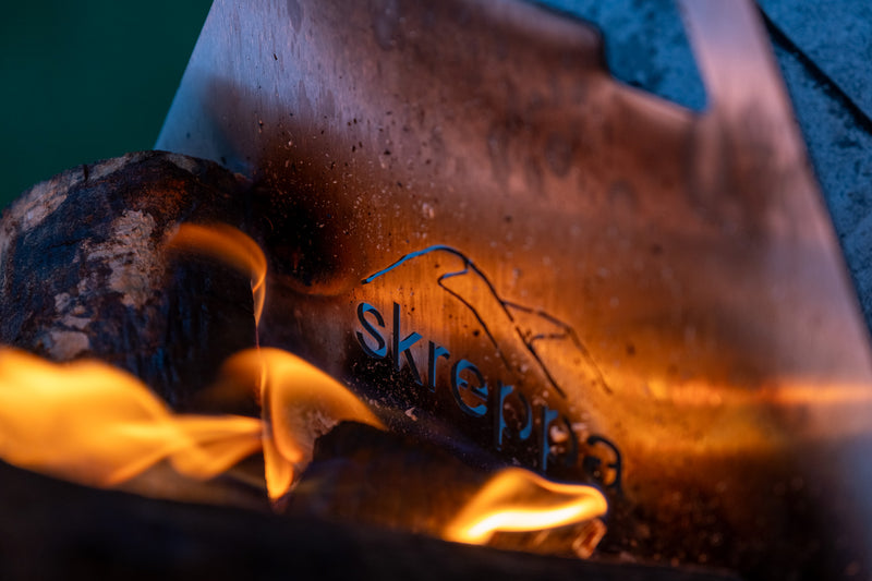 lightweight packable flat fire pit bbq grill titanium lightweight camping