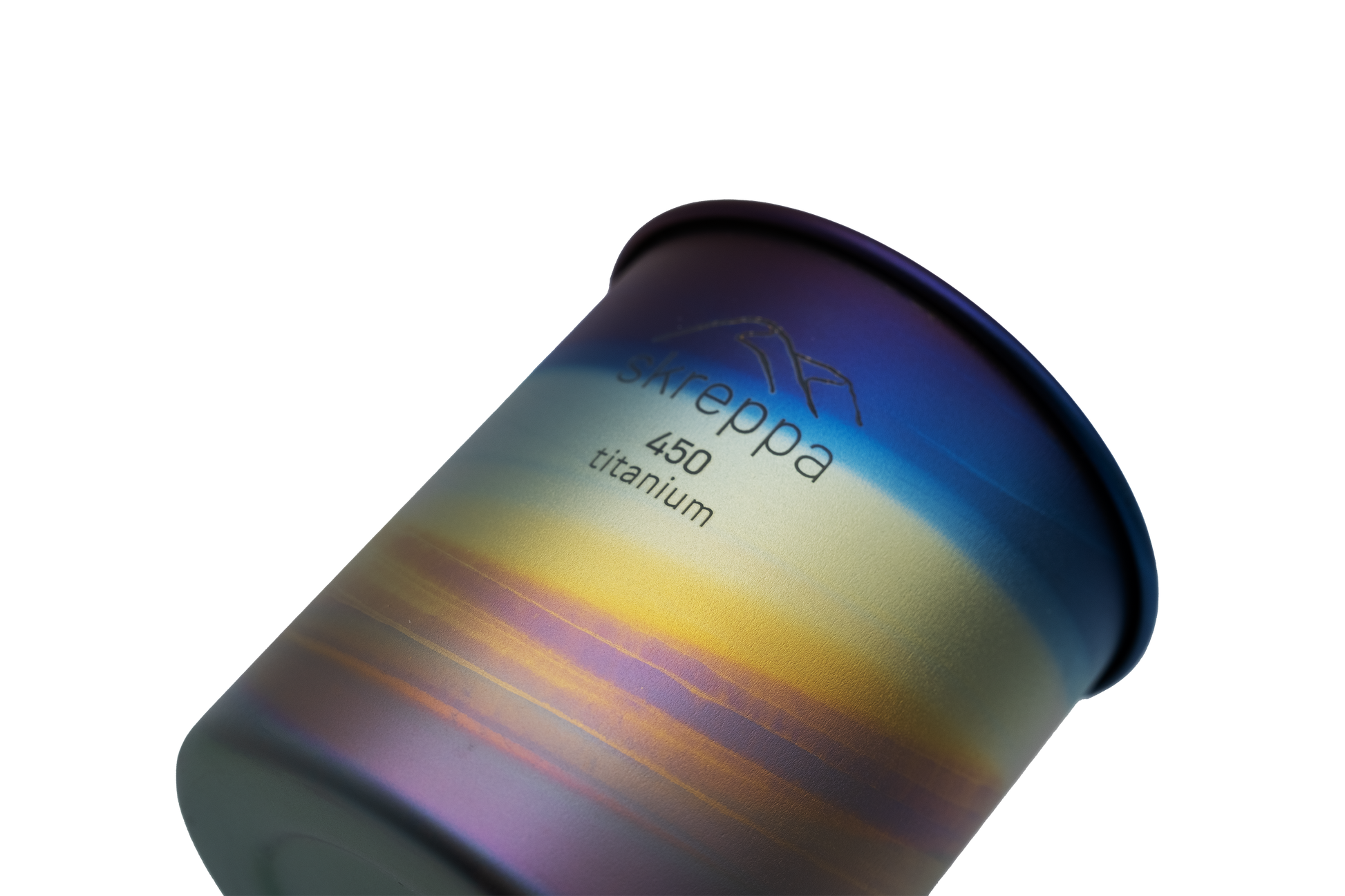 Single Wall Titanium Mug - 450ml - Skreppa