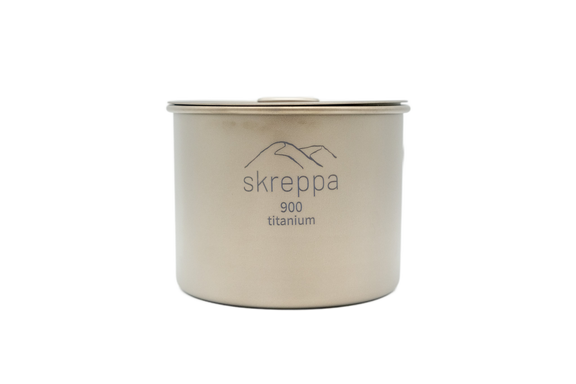 Single Wall Titanium Mug - 900ml - Skreppa