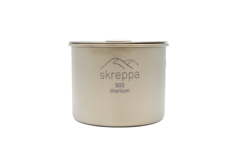 Single Wall Titanium Mug - 900ml - Skreppa