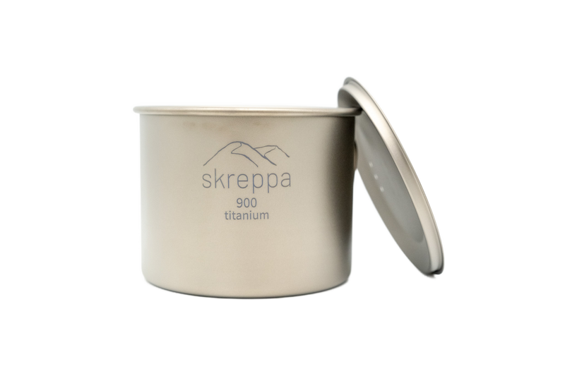 Single Wall Titanium Mug - 900ml - Skreppa