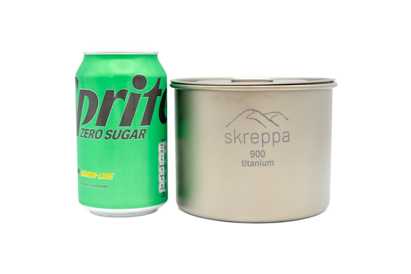 Single Wall Titanium Mug - 900ml - Skreppa