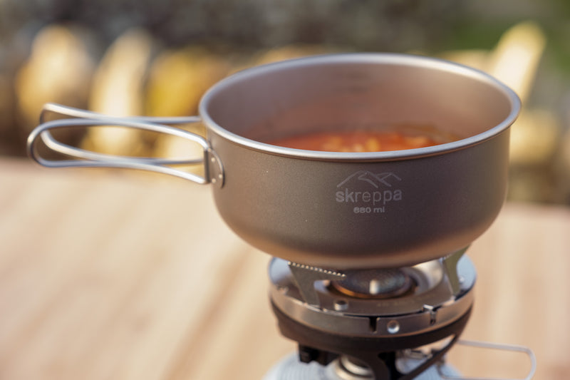 3 Piece Titanium Cookset - Skreppa